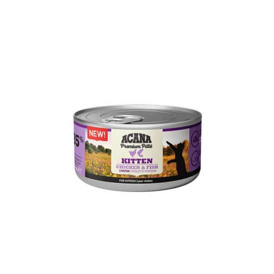 Acana Cat Natvoer Kitten Pate Chicken & Fish