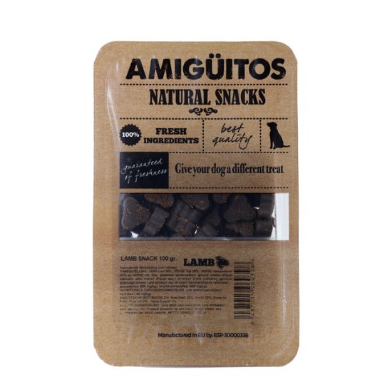 Amiguitos Dogsnack Lam (kip, varken & vis)