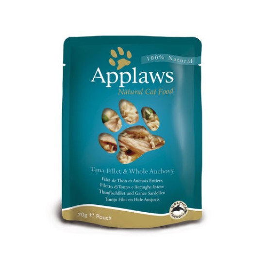 Applaws Cat Quick Serve Bouillon, tonijn & ansjovis