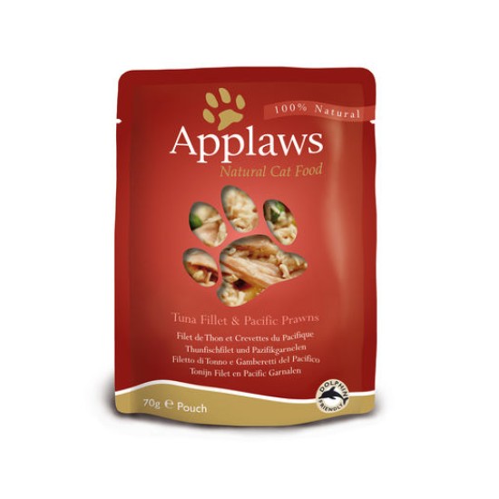 Applaws Cat Quick Serve Bouillon, tonijn & garnaal