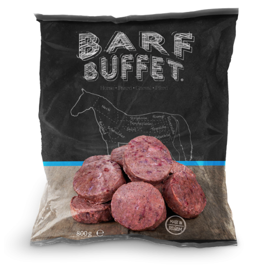 Barf Buffet Paardenmix Hamburgers