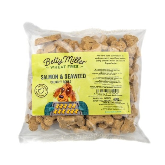 Betty Miller Wheat Free Salmon & Seaweed bones