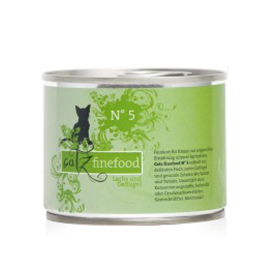 Catz finefood Blikvoer zalm & gevogelte