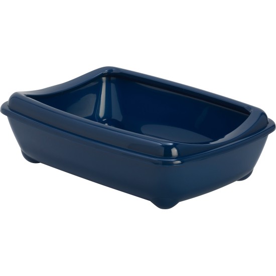 Moderna Plastic Kittenbak met Rand 42 cm, blueberry