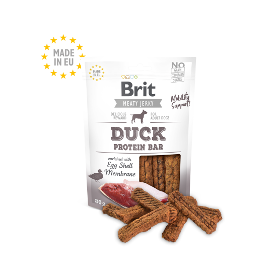 Brit Meaty Jerky Kip & Eend Protein Bar