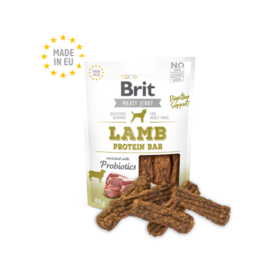 Brit Meaty Jerky Kip & Lam Protein Bar