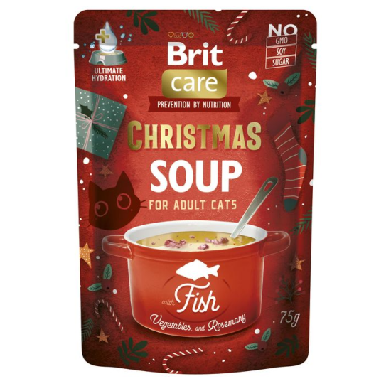 Brit Care Cat Soup Christmas Chicken & Fish