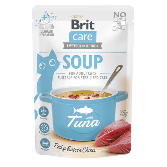 Brit Care Cat Soup Kip & Tonijn