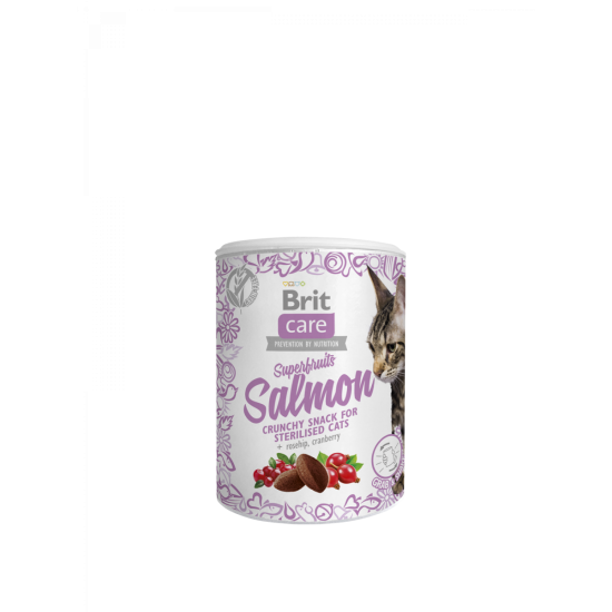 Brit Care Cat Snack Superfruits Zalm