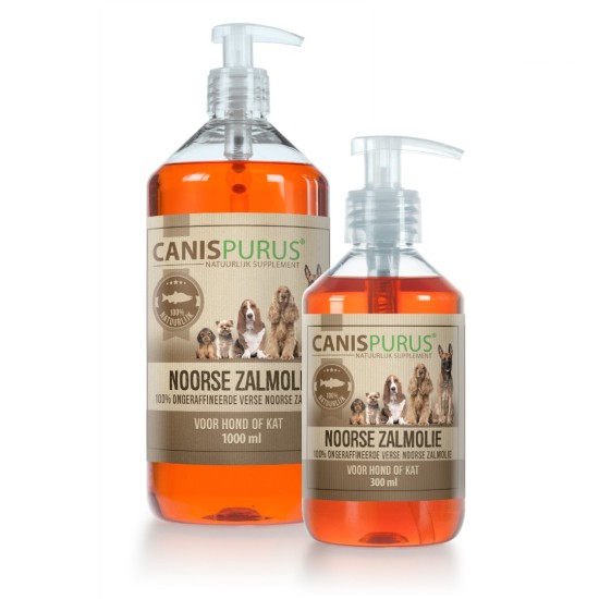 Canis Purus Noorse Zalmolie, 300 ml