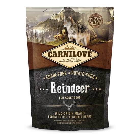 Carnilove Hond Rendier Adult, 1,5 kg