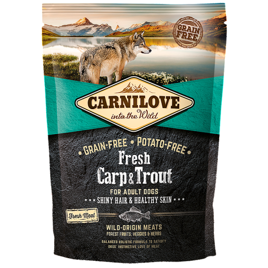 Carnilove Hond Fresh Karper & Forel, 1,5 kg