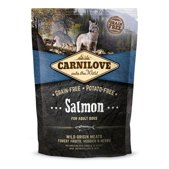 Carnilove Hond Zalm, 1,5 kg