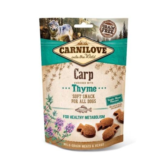 Carnilove Hond Soft Snack Karper met Tijm