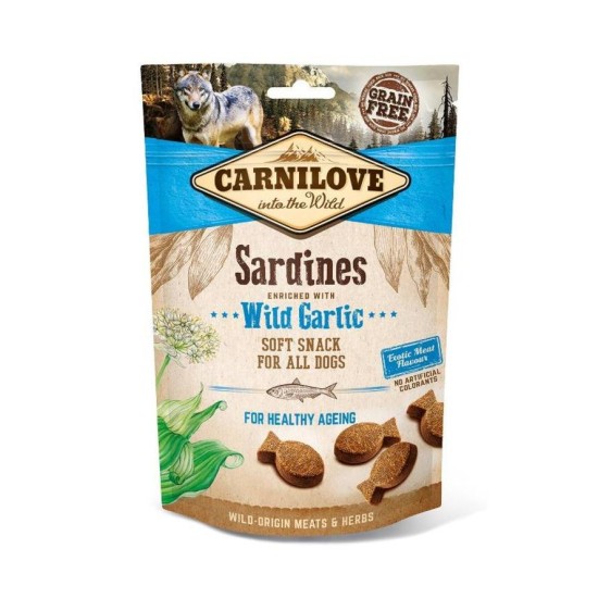 Carnilove Hond Soft Snack Sardines met Wilde Look