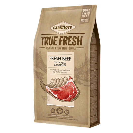 Carnilove True Fresh Hond Rund, 1,4 kg