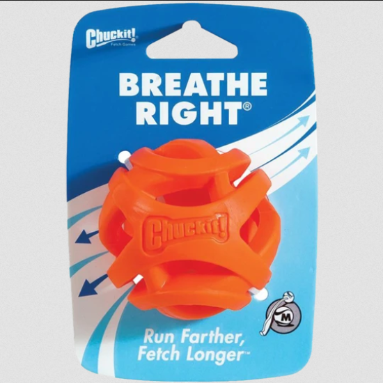 Chuckit Breathe Right Fetch Ball, medium (1-pack)