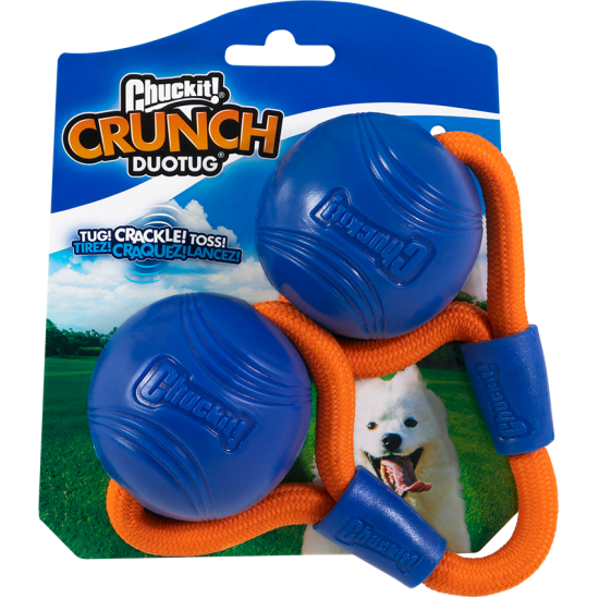 Chuckit Super Crunch Ball Duo Tug