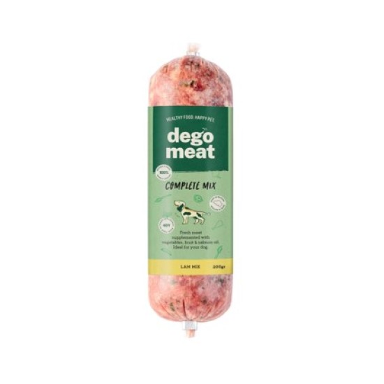 Degomeat Lam mix (met eend) Compleet, 200 g