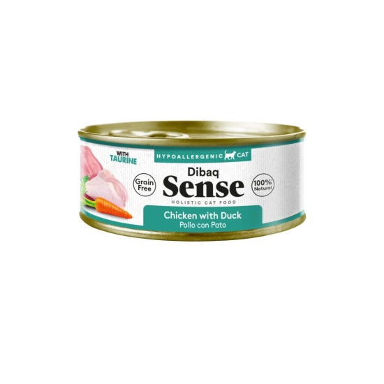 Dibaq Sense Cat Blikvoer Chicken & Duck