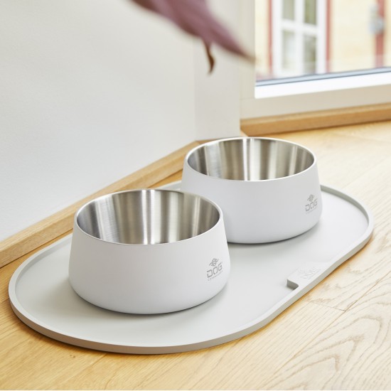 Dog Copenhagen Vega Bowl White, Small / Medium 