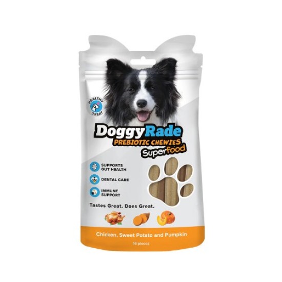 DoggyRade Prebiotic Superfood Chewies met Kip & Zoete Aardappel