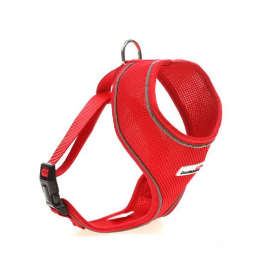 Doodlebone Airmesh Harness Ruby, 1