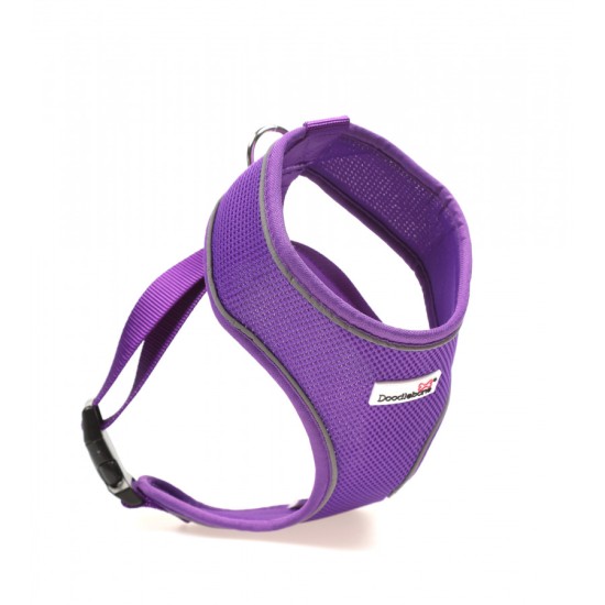 Doodlebone Airmesh Harness Violet, 1