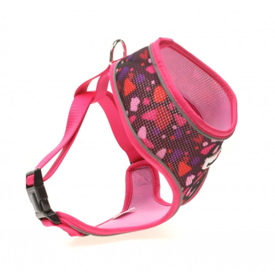 Doodlebone Pattern Airmesh Harness Bubblegum Party, 1