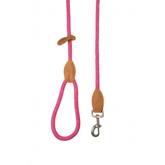 Doodlebone Rope Lead Fuchsia