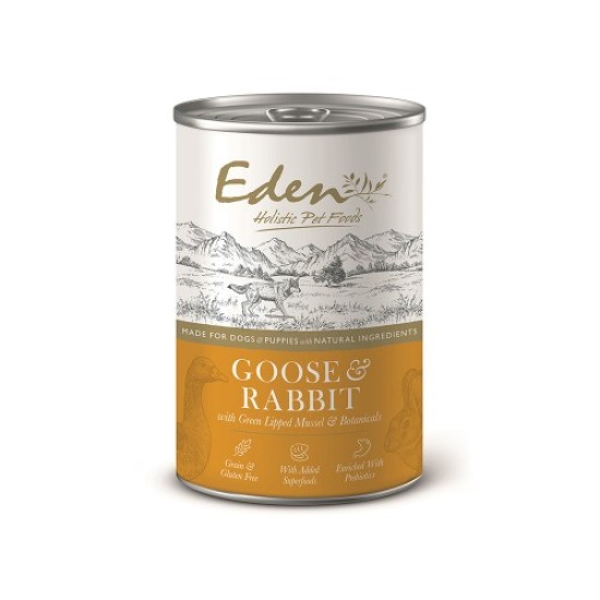 Eden Dog Wet Gourmet Goose & Rabbit