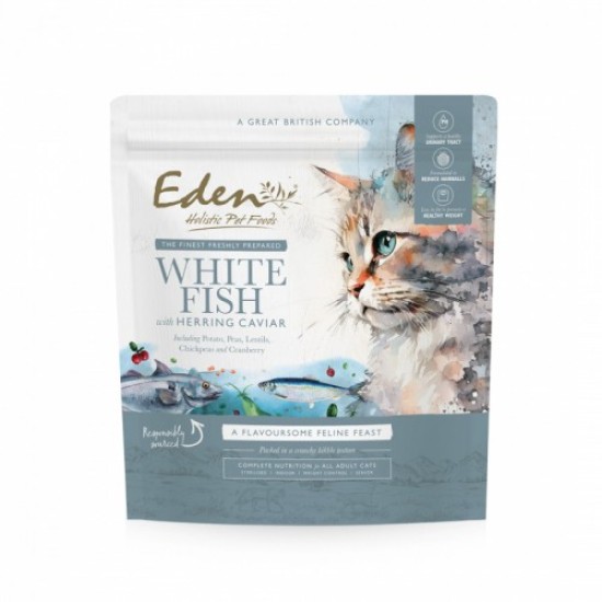 Eden Cat Feline Feast White Fish with Herring Caviar