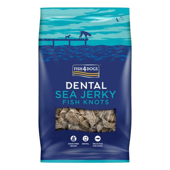 Fish4Dogs Sea Jerky Fish Bones, 100 g