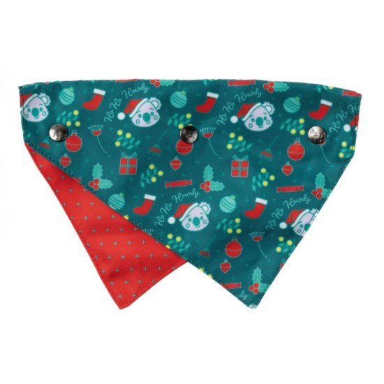 FuzzYard Xmas Accessoires Bandana Ho Ho Howdy, M/L