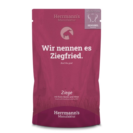 Herrmanns Sensitive Geit met Rode Biet, 150 g