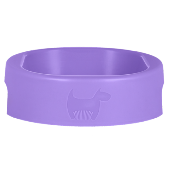 Hownd Hero Bowl antibacteriële eet- en drinkbak Lavender Blush, large