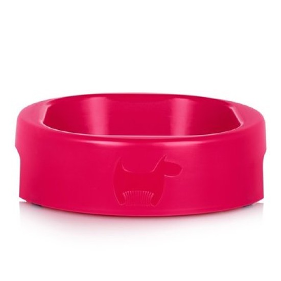 Hownd Hero Bowl antibacteriële eet- en drinkbak Raspberry Rose, small