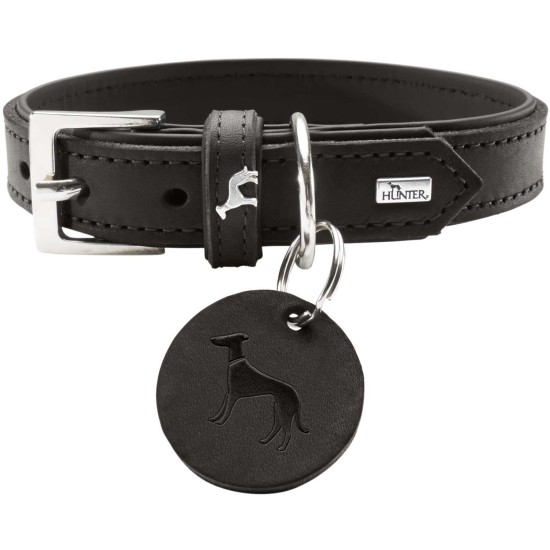 Hunter Halsband Larvik Zwart, XS-S 40