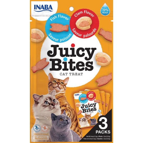 Inaba Kat Juicy Bites Vis met Mossel