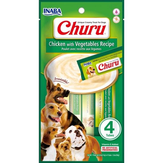 Inaba Hond Churu Puree Kip met Groenten