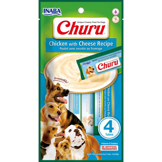 Inaba Hond Churu Puree Kip met Kaas