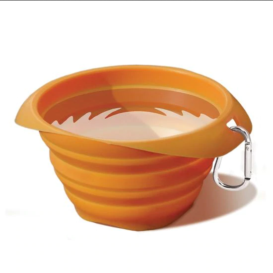 Kurgo Collaps-a-Bowl Inklapbare Drinkbak, Oranje