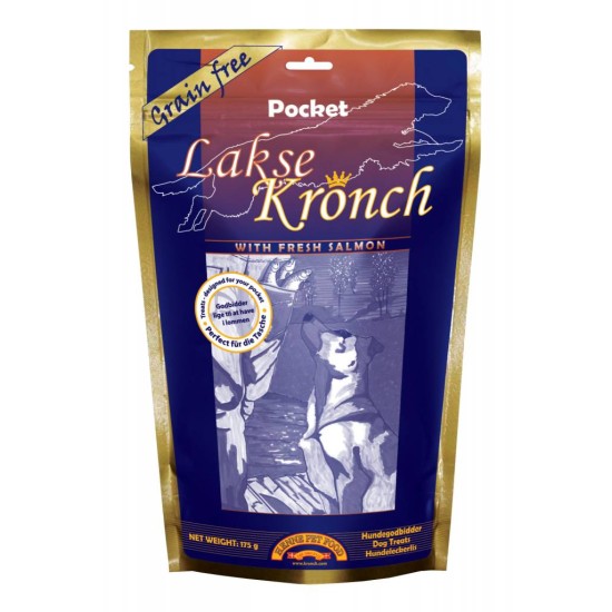 Henne Lakse Kronch Viskoekjes Pocket, 175 g