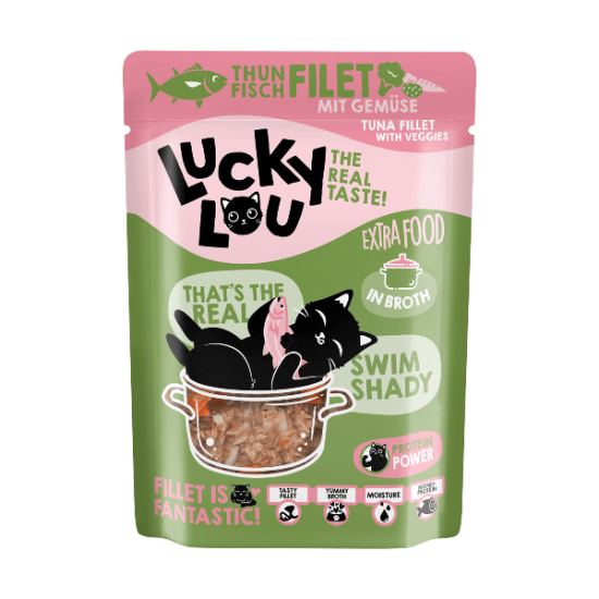 Lucky Lou Extrafood Tonijn & Groente Bouillon