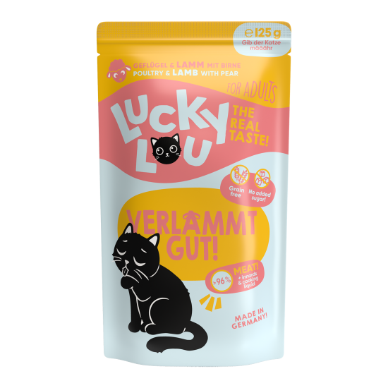 Lucky Lou Adult Gevogelte & Lam, 125 g (zakje)