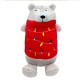 Lulubelles Holiday Deck the Bear, Small