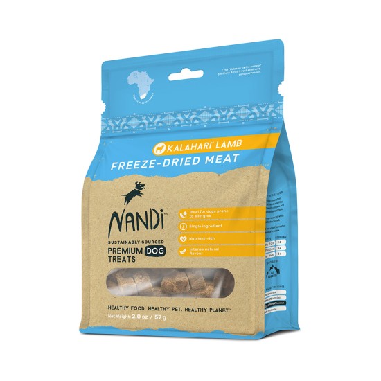 Nandi Freeze Dried Treats Kalahari Lamb