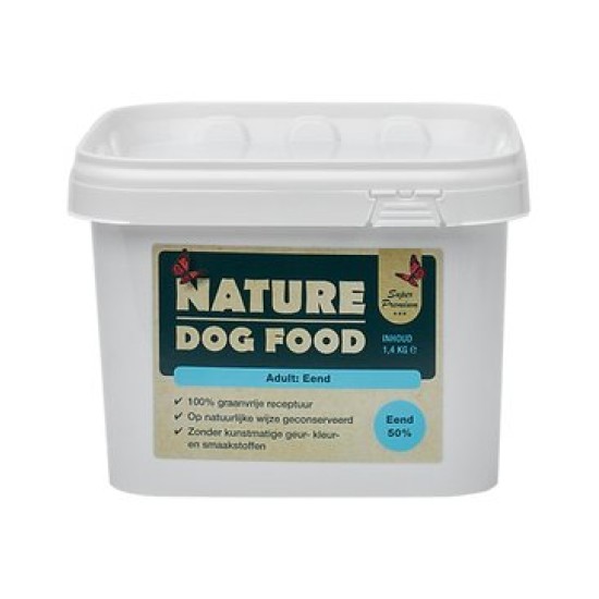 Nature Dog Food Eend, 1,4 kg