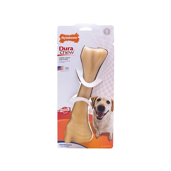 Nylabone Dura Chew Monster Bone Chicken XXL