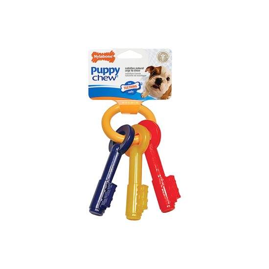 Nylabone Puppy Teething Keys, small